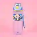 Botella de Plástico de Con Correa Snoopy Azul 800 mL Miniso