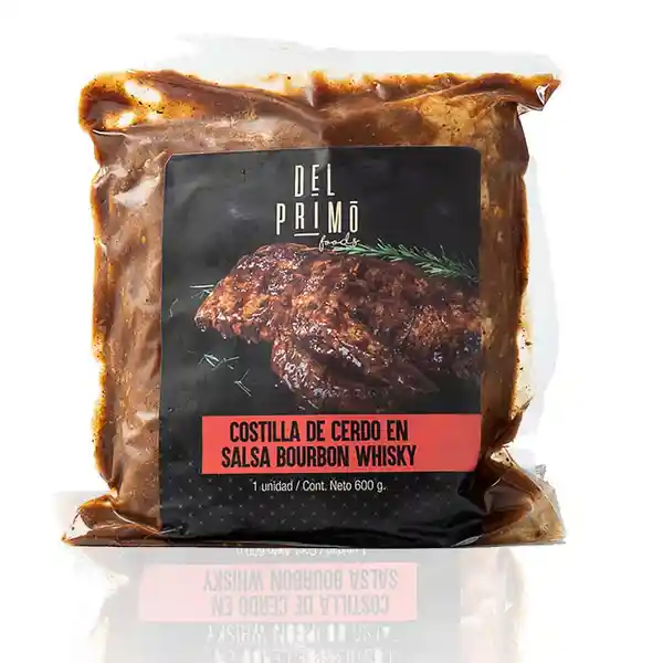 Del Primo Foods Costilla de Cerdo en Salsa Bourbon Whisky