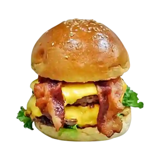 Hamburguesa Queso y Tocineta