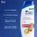 Shampoo Head Shoulders Limpieza y Revitalizacion Aceite de Argan Control Caspa Champu Head and Shoulders 375 ml x 2 Unidades