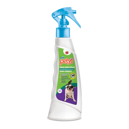 Petys Spray Repelente De Pulgas Para Perros 180 Ml