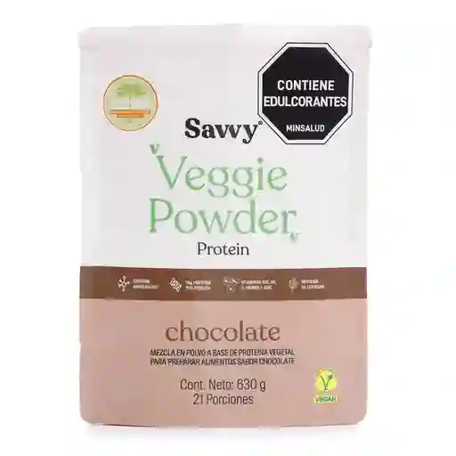 Savvy Proteína Veggie Powder Chocolate