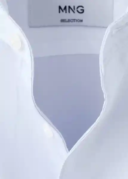 Camisa Roma2 Celeste Talla M Hombre Mango