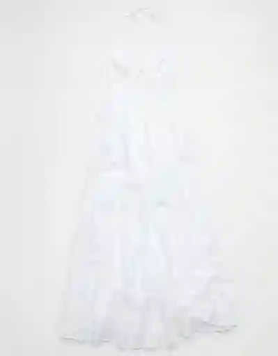 Vestido Aerie Blanco Talla: MEDIUM 1900100 American Eagle