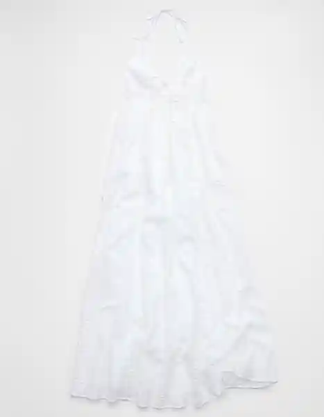 Vestido Aerie Blanco Talla: MEDIUM 1900100 American Eagle