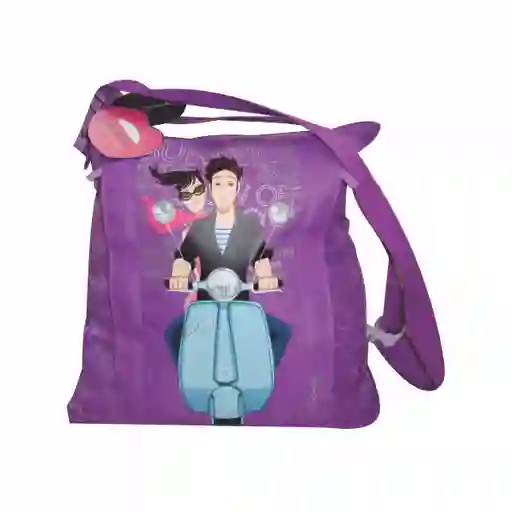 Jordi Labanda Mochila Vertical Lordi Moto Violeta