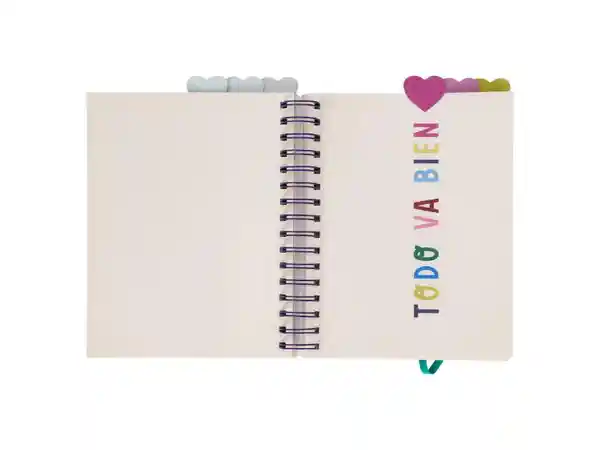 Cuaderno Espiral Con Separador Casaideas