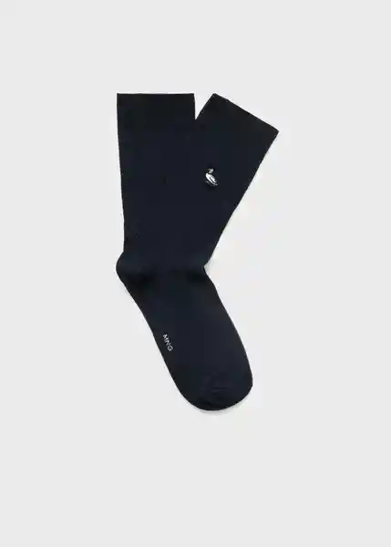 Calcetines Animduck Navy Talla 42 Hombre Mango