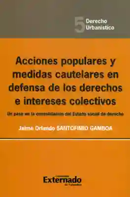 Acciones populares y medidas cautelares en defensa de los derechos e intereses colectivos Un paso en la consolidación del Estado social de derecho