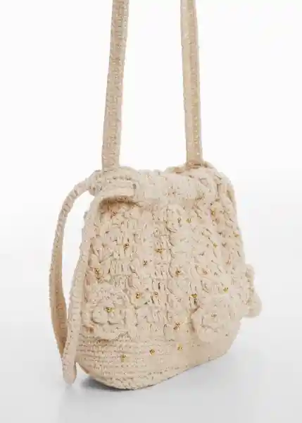 Bolso Crochet Arena Talla 99 Niñas Mango