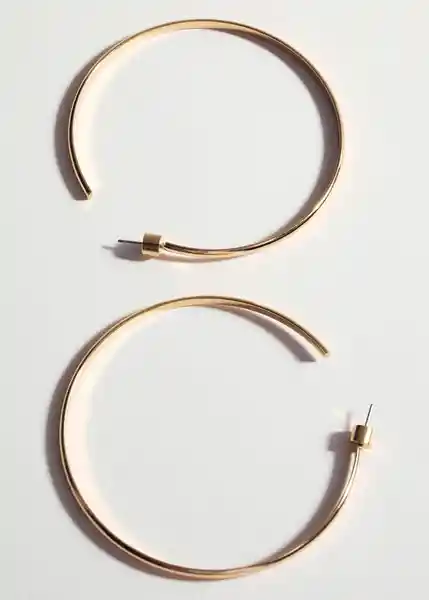 Pendientes Ramona Oro Talla 99 Mujer Mango