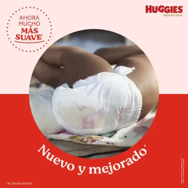 Pañales Huggies Natural Care Etapa 3/G Suavidad 25 Und