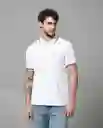 Camiseta Polo Hombre Blanco XXL190G010_BLA110601 Rifle