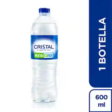 Botella con Agua Cristal