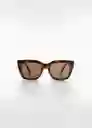 Gafas de Sol Susie Chocolate Talla 99 Mujer Mango