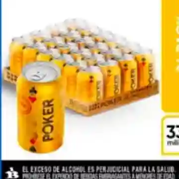 una Paca de Poker 330Ml