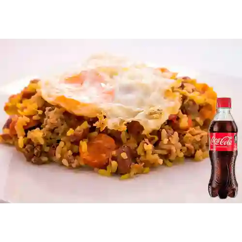 Combo Calentado Paisa + Coca Cola Pet 500