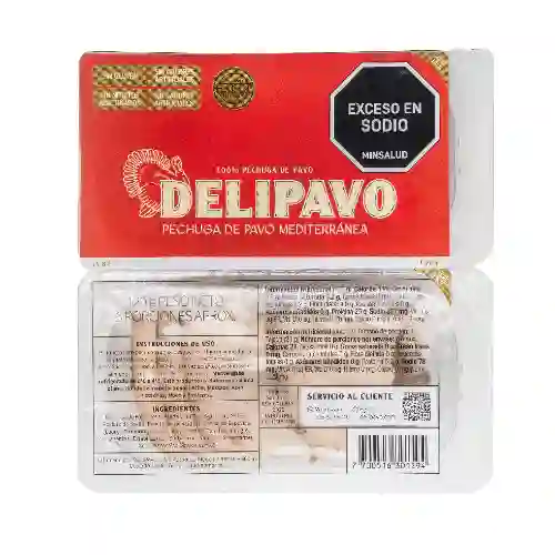 Snack pechuga de pavo mediterránea