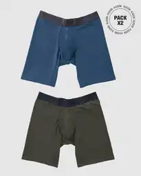 Leo Bóxer Básico Azul Medio T. L