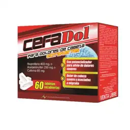 Cefadol (400 mg  / 250 mg  / 65 mg)
