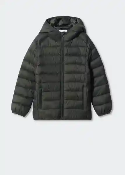 Abrigo Anorak Unico Khaki Talla 05 Niños Mango