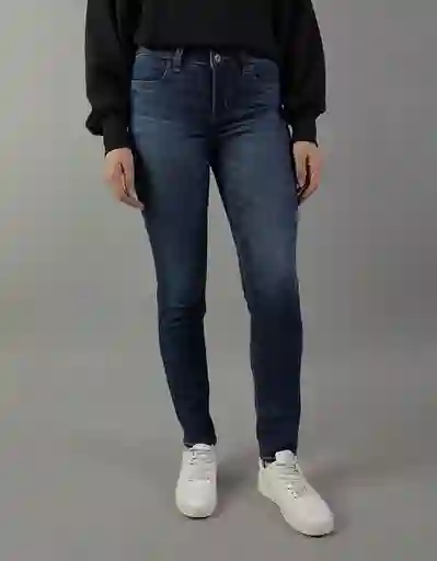 Jean Mujer Azul Talla 12 Regular American Eagle 04324538