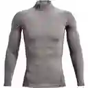 Under Armour Camiseta Cg Compression Mock Hombre Gris Talla MD