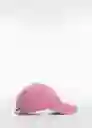 Gorra Monaco Rosa Talla 99 Mujer Mango