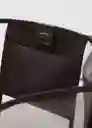 Bolso M Dalsi Chocolate Talla 99 Mujer Mango