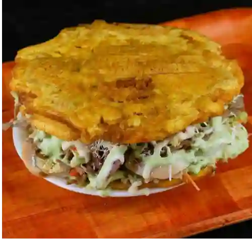 Hamburguesa de Patacon