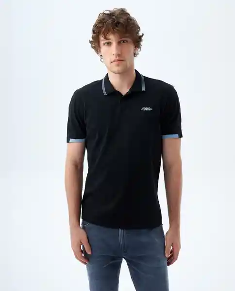 Camiseta Hombre Negro Talla S 809f000 Americanino