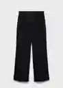 Pantalón Cristi Negro Talla 34 Mujer Mango