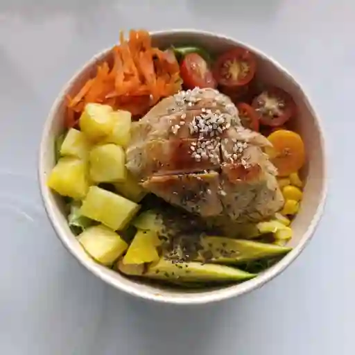 Bowl con lechuga sin arroz