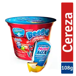 Gelatina Boggy Cereza Vaso 108 g