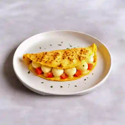 Omelette mozarella