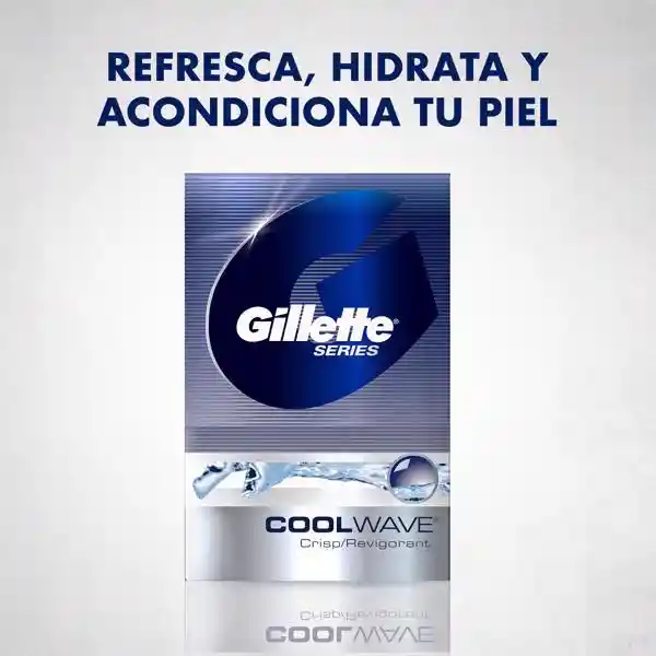 Gillette Series Coolwave Loción Post Afeitado