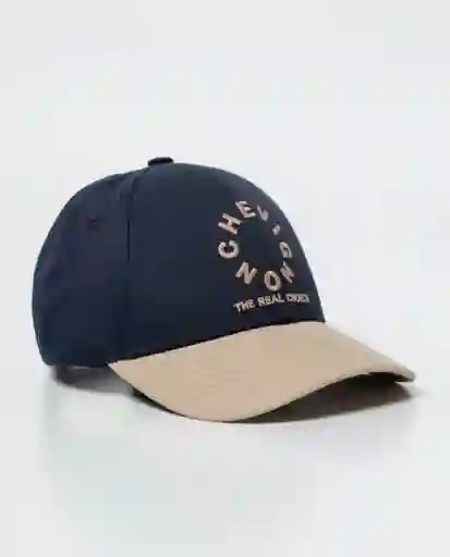 Gorra Circular Ch Azul Medianoche Ultraoscuro Talla M Chevignon
