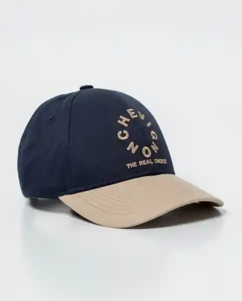 Gorra Circular Ch Azul Medianoche Ultraoscuro Talla M Chevignon