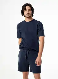 Pantalón Pijama Corto Hombre Azul 5758 Talla S