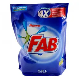 Detergente Liquido Fab Floral 1,8L