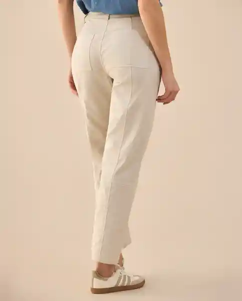 Pantalón Crudo Nevisca Claro Talla 14 631G015 Esprit