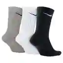 Nike Medias u V Cush Crew Value 108 Gris Talla S Ref: SX4508-965