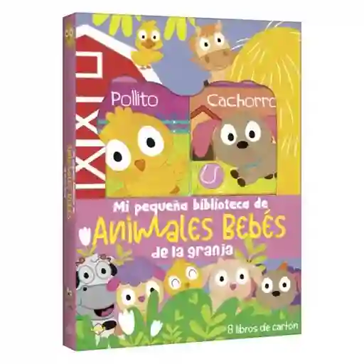 Mi Pequeña Biblioteca. Animales Bebés de la Granja