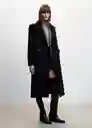Abrigo Simfonia Negro Talla XL Mujer Mango