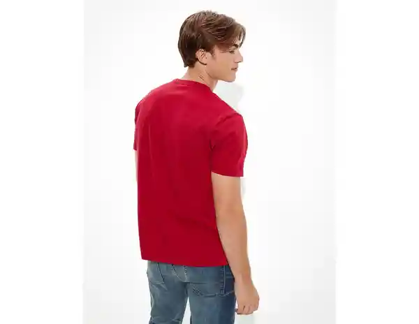 Camiseta Hombre Rojo Talla MEDIUM American Eagle