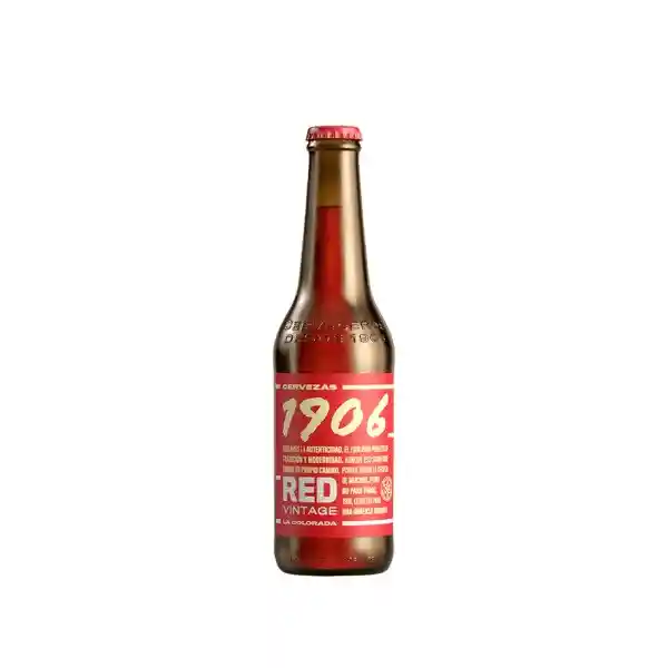 1906 Cerveza Red Vintage