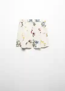 Short Botanic-H Crudo Talla L Mujer Mango