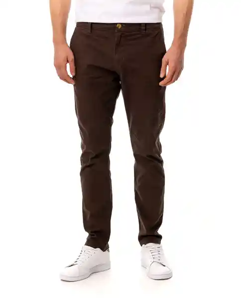 Pantalón Café Chestnut Talla 28 Rifle169e001