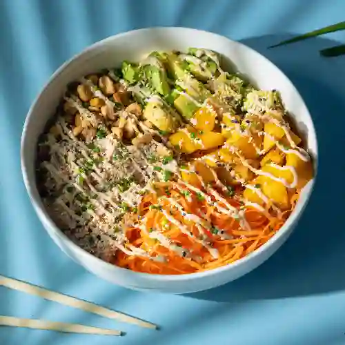 Poke Bowl Atún Tropical