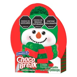 Colombina Chocolatina Frutal Navidad